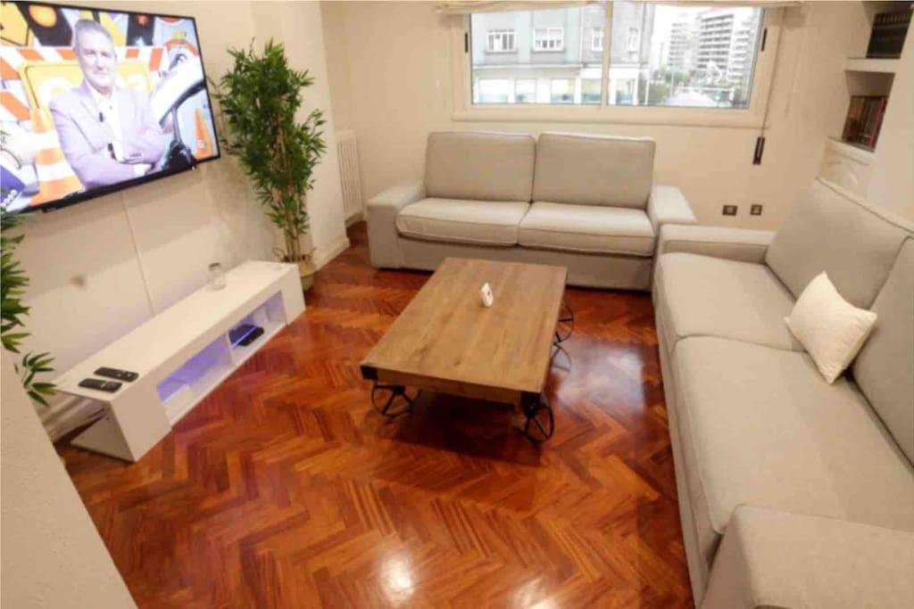 Appartamento Piso Lujo En Gran Via Con Garaje Vigo Esterno foto