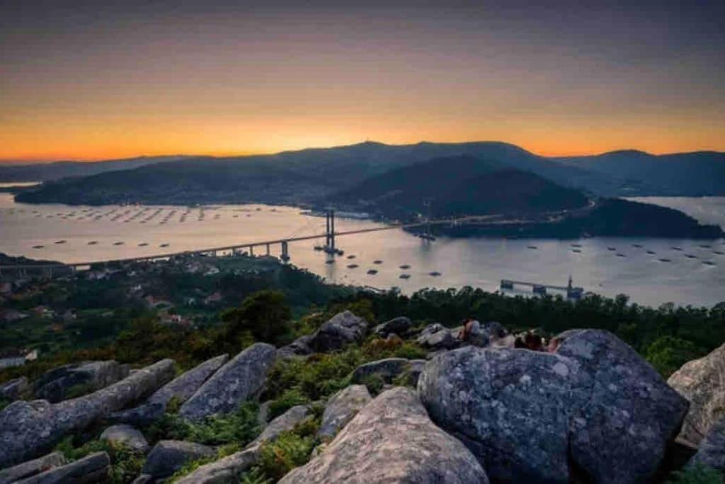 Appartamento Piso Lujo En Gran Via Con Garaje Vigo Esterno foto